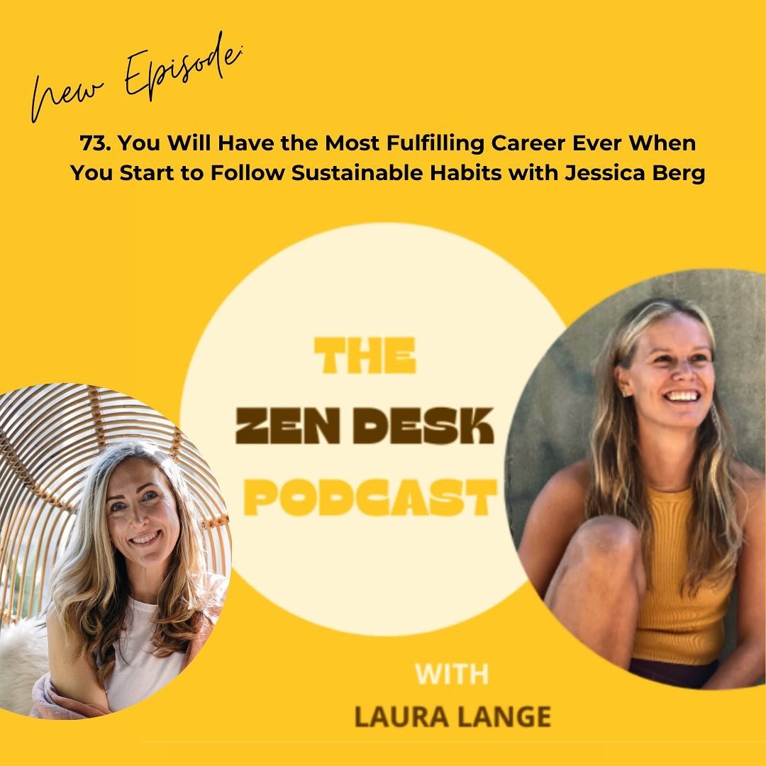 🎙 Check out the latest episode on the Zen Desk where I talk with my friend, colleague and lawyer, Laura Lange on all things balance, boundaries and living a life aligned to your heart❤️. 

We dive deep into how yoga and meditation can transform your