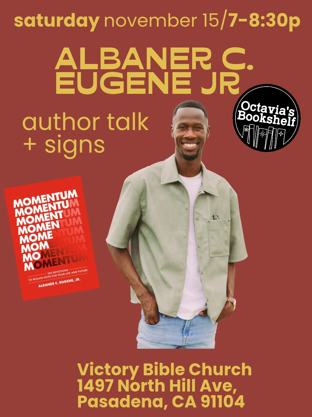 An evening with Albaner C. Eugue Jr.