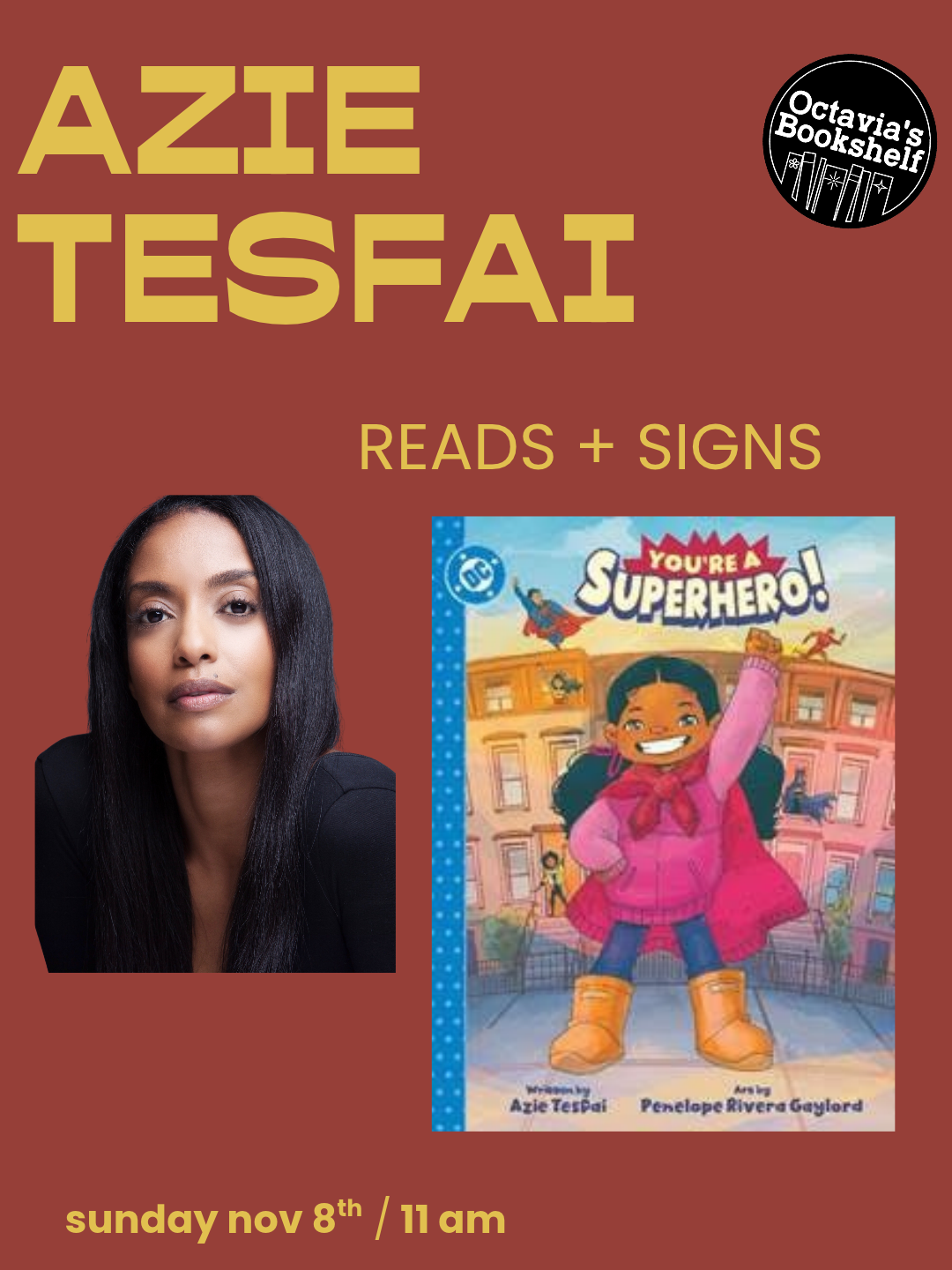 Azie Tesfai: You're a Superhero