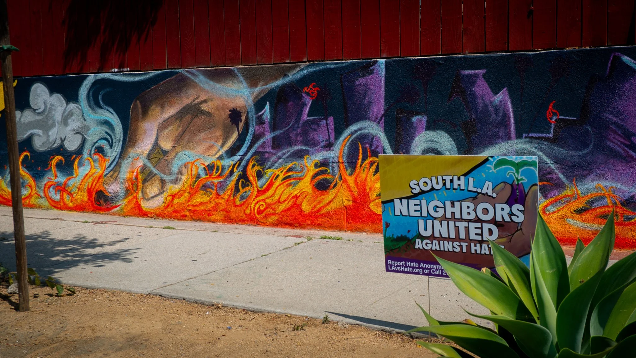 The Healing Fields Mural Unveiling