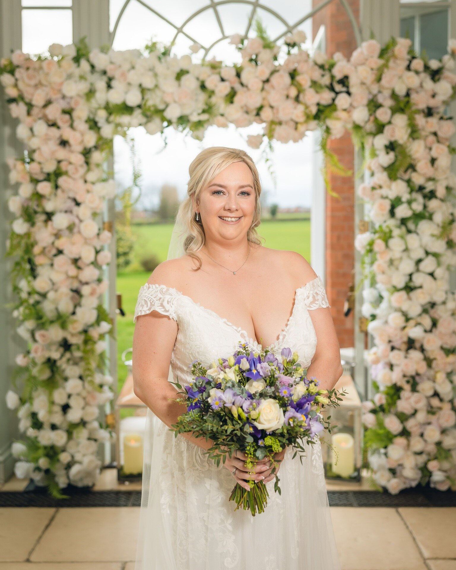 How gorgeous does Sarah look in these portraits done in the afternoon of her wedding day at Dovecliff Hall Hotel