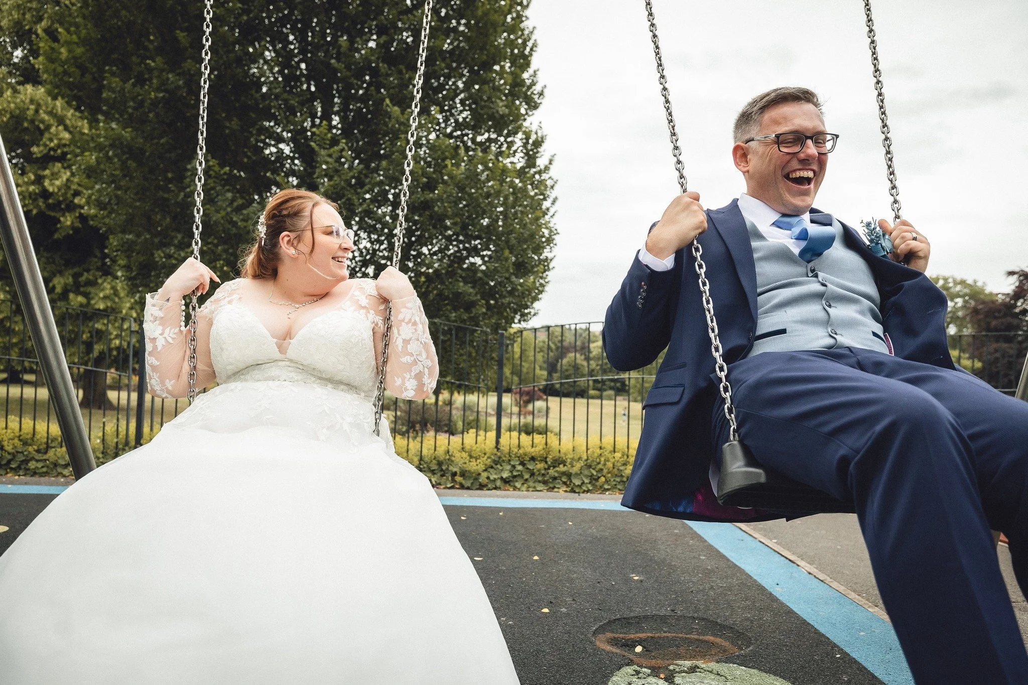 Some playground fun with Becky, Matt and guests!