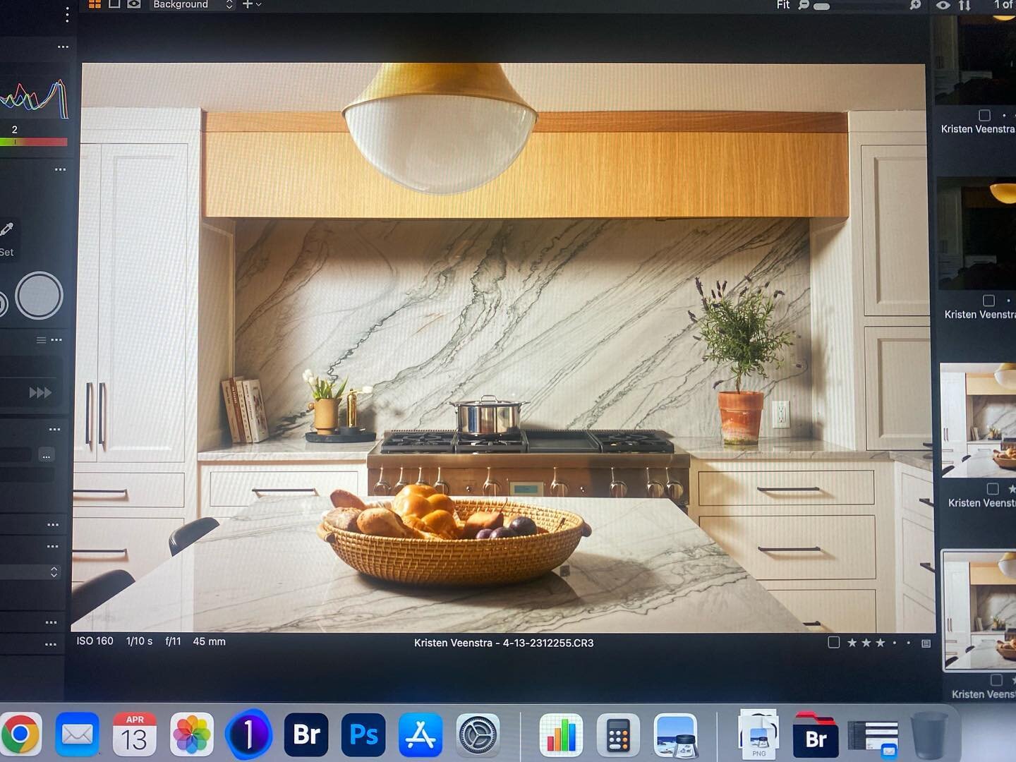 Photoshoot day!  Sharing a peek into this exciting remodel that featured a dynamic kitchen overhaul. It&rsquo;s all about natural texture and materials and that beautiful slab backsplash. More in stories, and more to come soon!