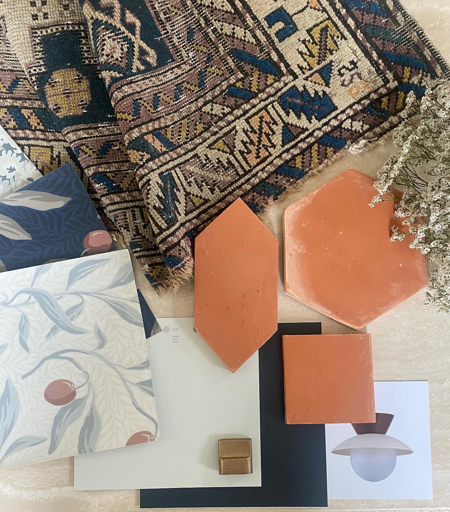 Loveliest box of hand delivered samples from @shop.terre. They align perfectly with the vision for an upcoming mudroom remodel, plus it&rsquo;s delightful to make new local friends in the industry. Nice people, nice product!