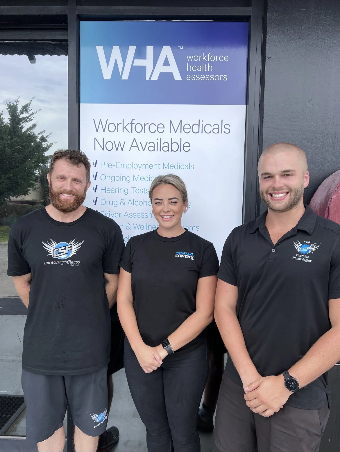 Work Health Assessments — Core Strength Fitness