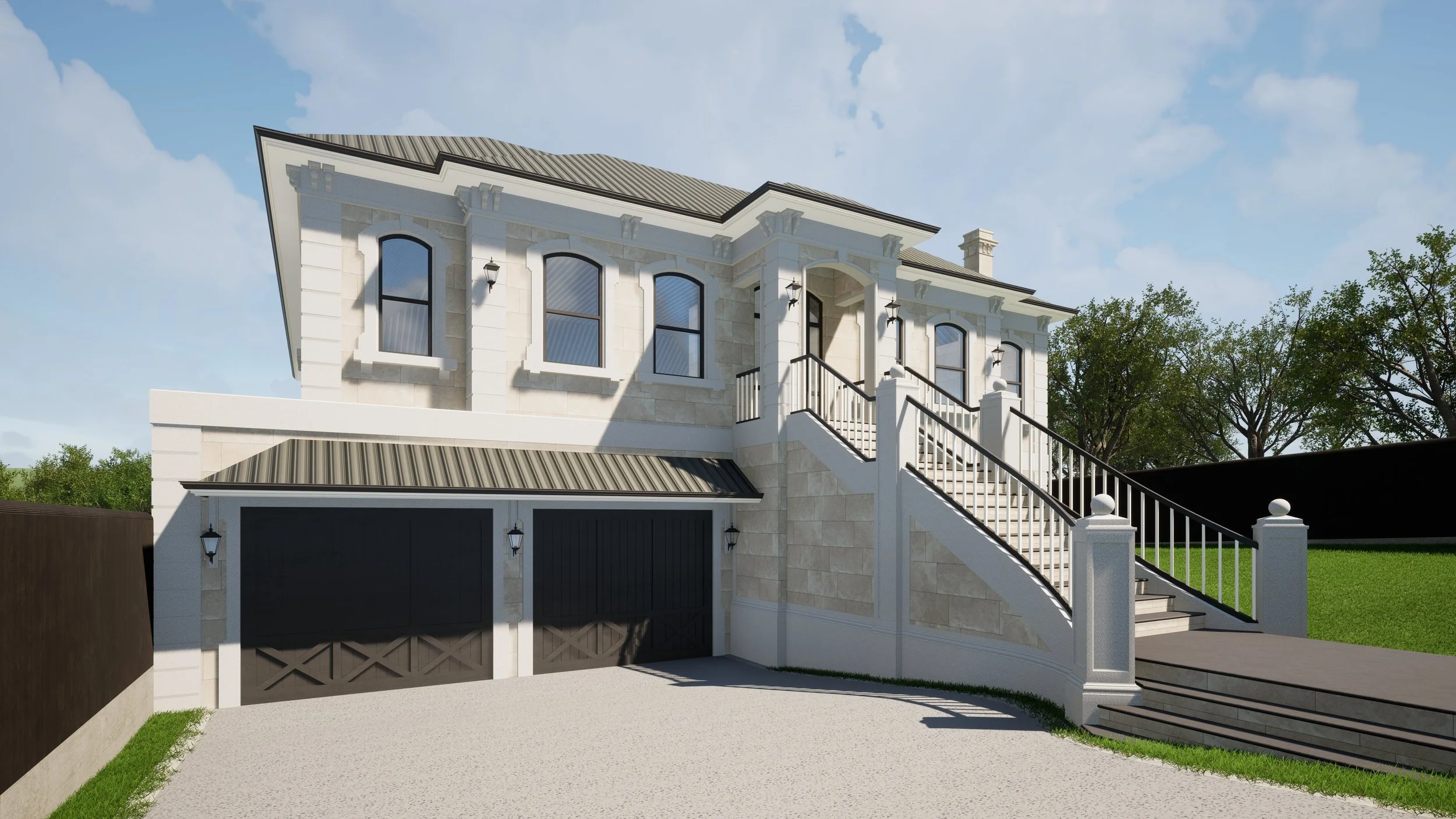 Victorian-Styled-Residence-8-Car-Basement-Garage-Australia-Parking ...