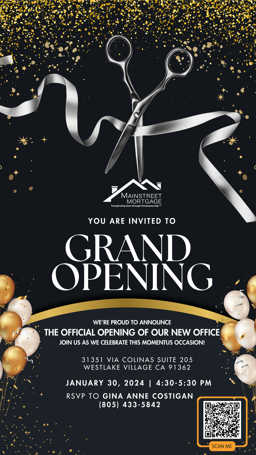 Ribbon Cutting at MainStreet Mortgage