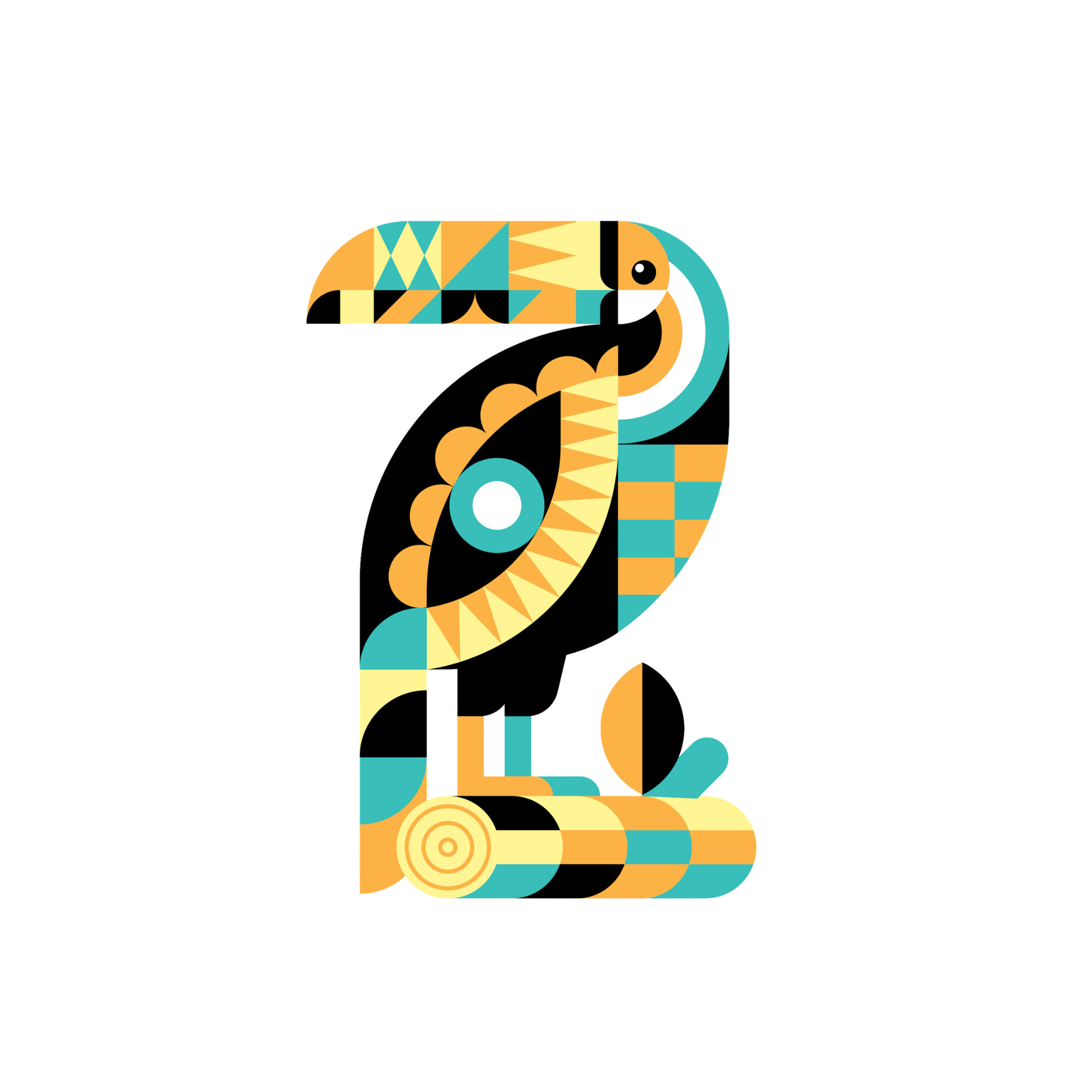 Ensign Roots tribe toucan from the participant t-shirt
