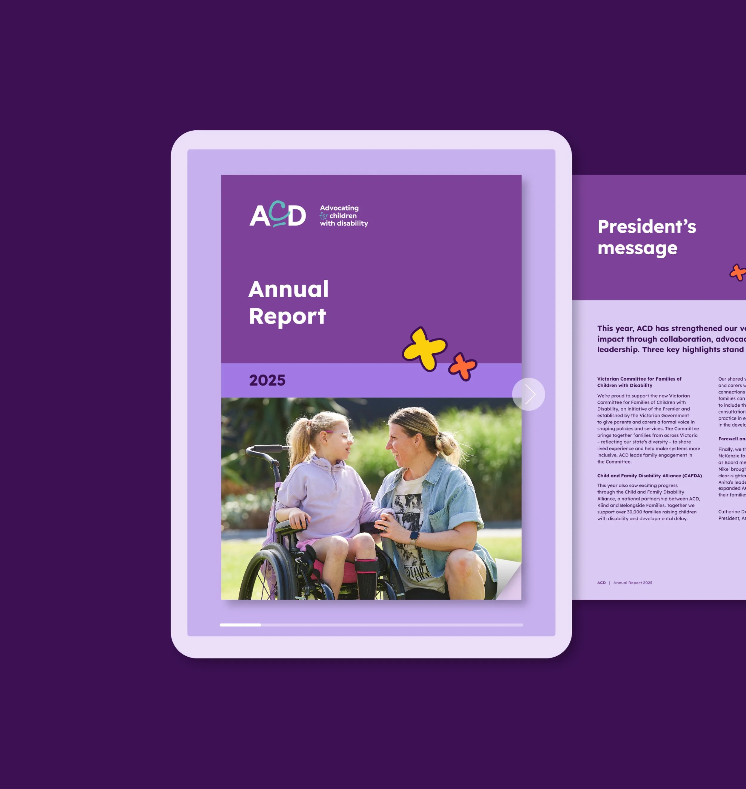 Brand, communications and design for organisations that make life better for people.