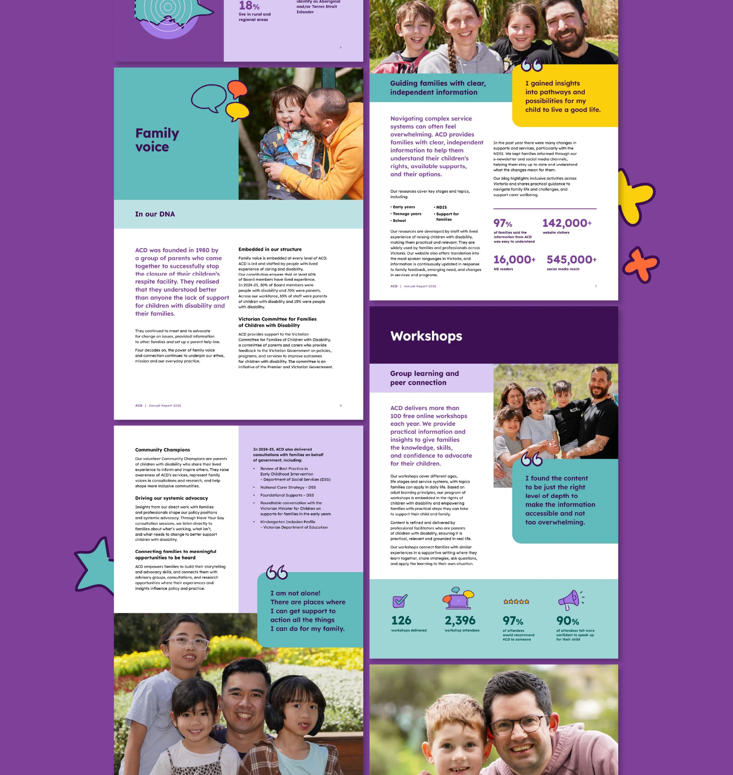 Brand, communications and design for organisations that make life better for people.