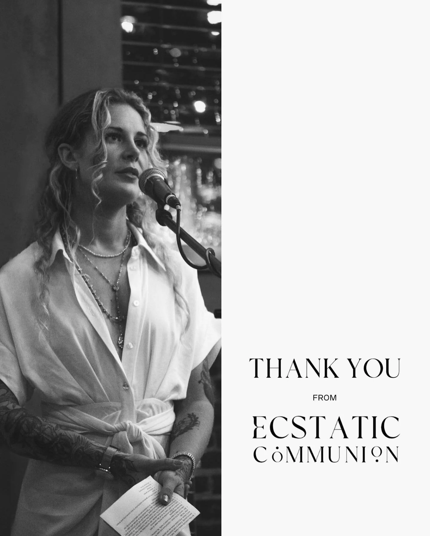 It&rsquo;s hard to believe it has already been a month since our launch party and fundraiser! The evening was filled with many familiar faces and new kin alike interested in what what Ecstatic Communion is doing. We have also since hosted our first g