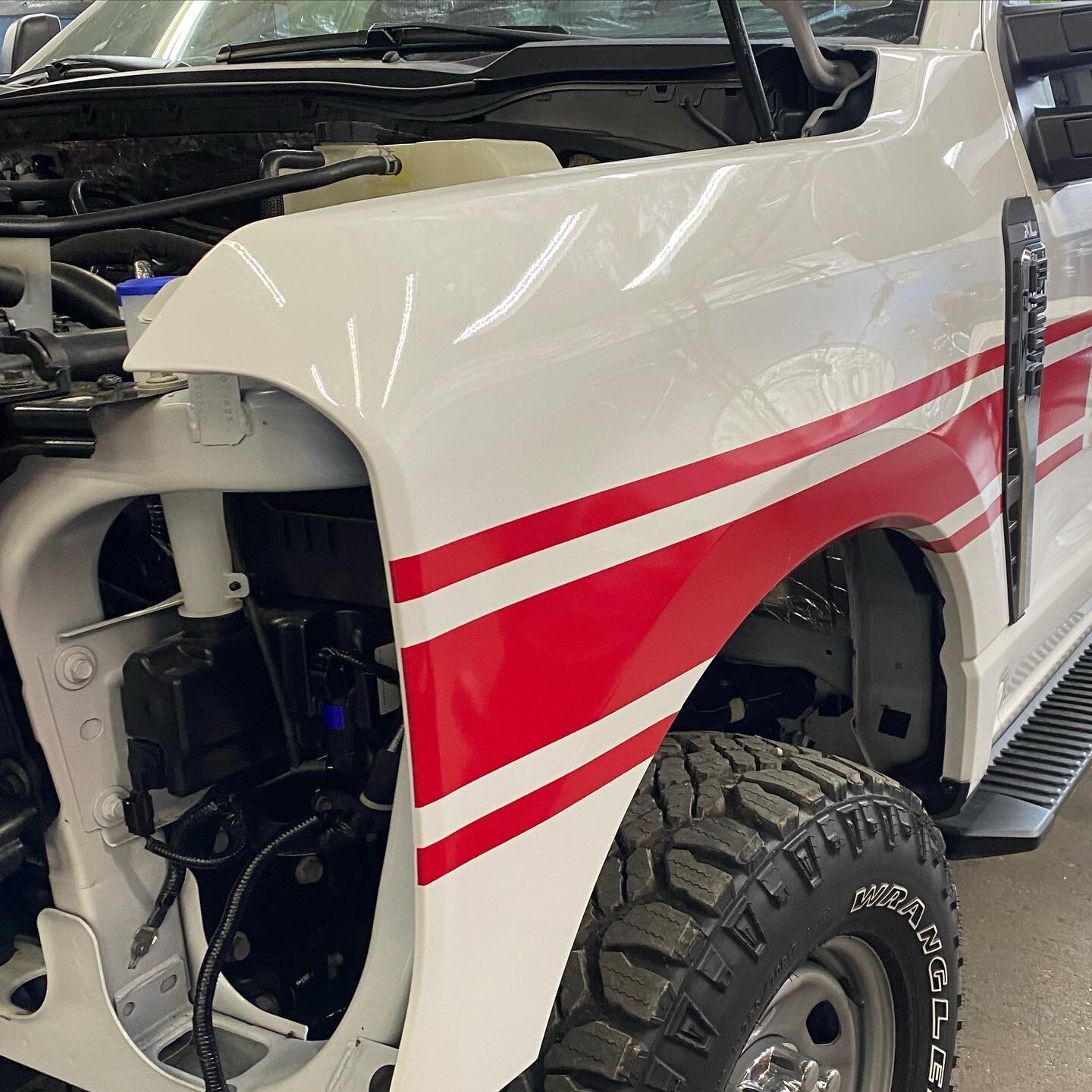 We rely on emergency vehicles to help take care of us when needed, so it&rsquo;s a pleasure to take care of them as well! Even with the unfortunate small crack from impact, this fender retook it&rsquo;s shape quite nicely 😄 #PDR #PaintlessDentRepair