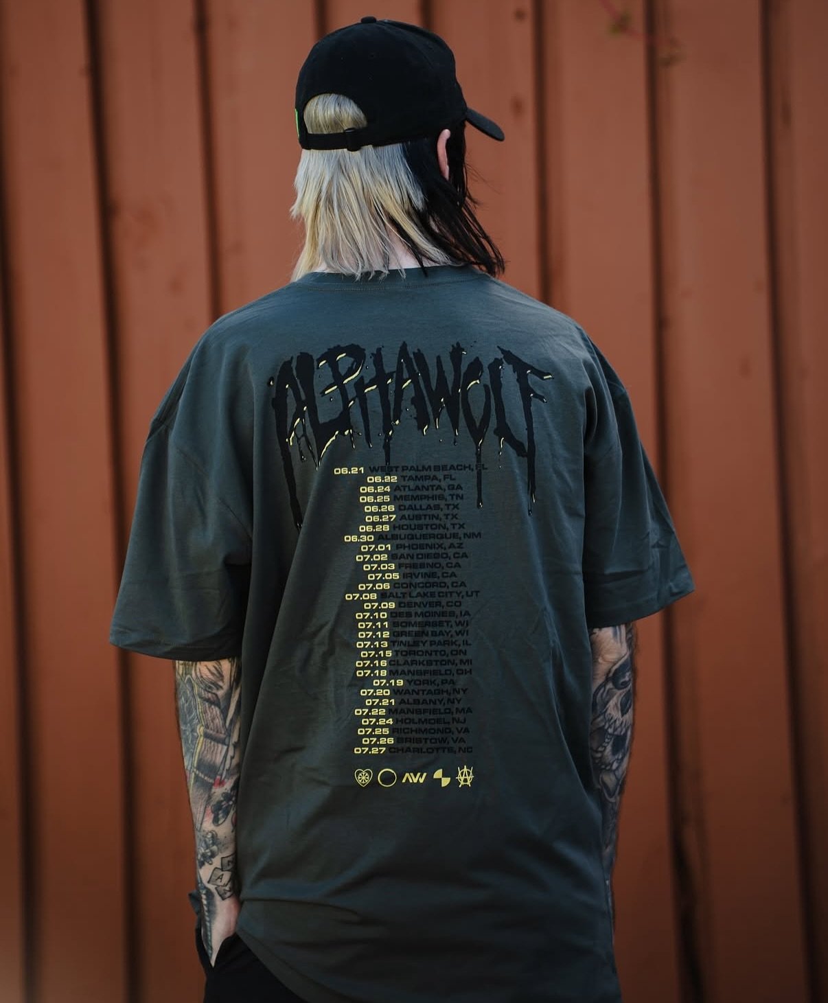Another tour is underway with @alphawolfcvlt
🔥 

✶

✶

✶

#alphawolf #bandmerch #merch #ootd #summerofloud #screenprinting