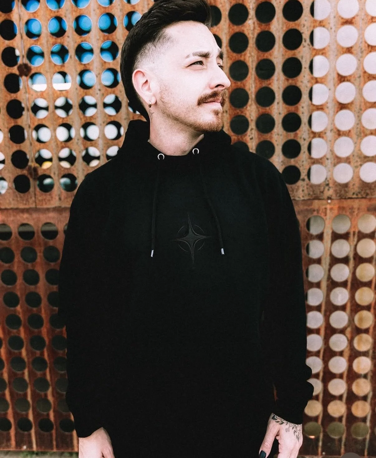 Embroidered hoodies and hats for @lostinseparation 

✶ 

✶ 

✶ 

#lostinseparation #merch #bandmerch #embroidery