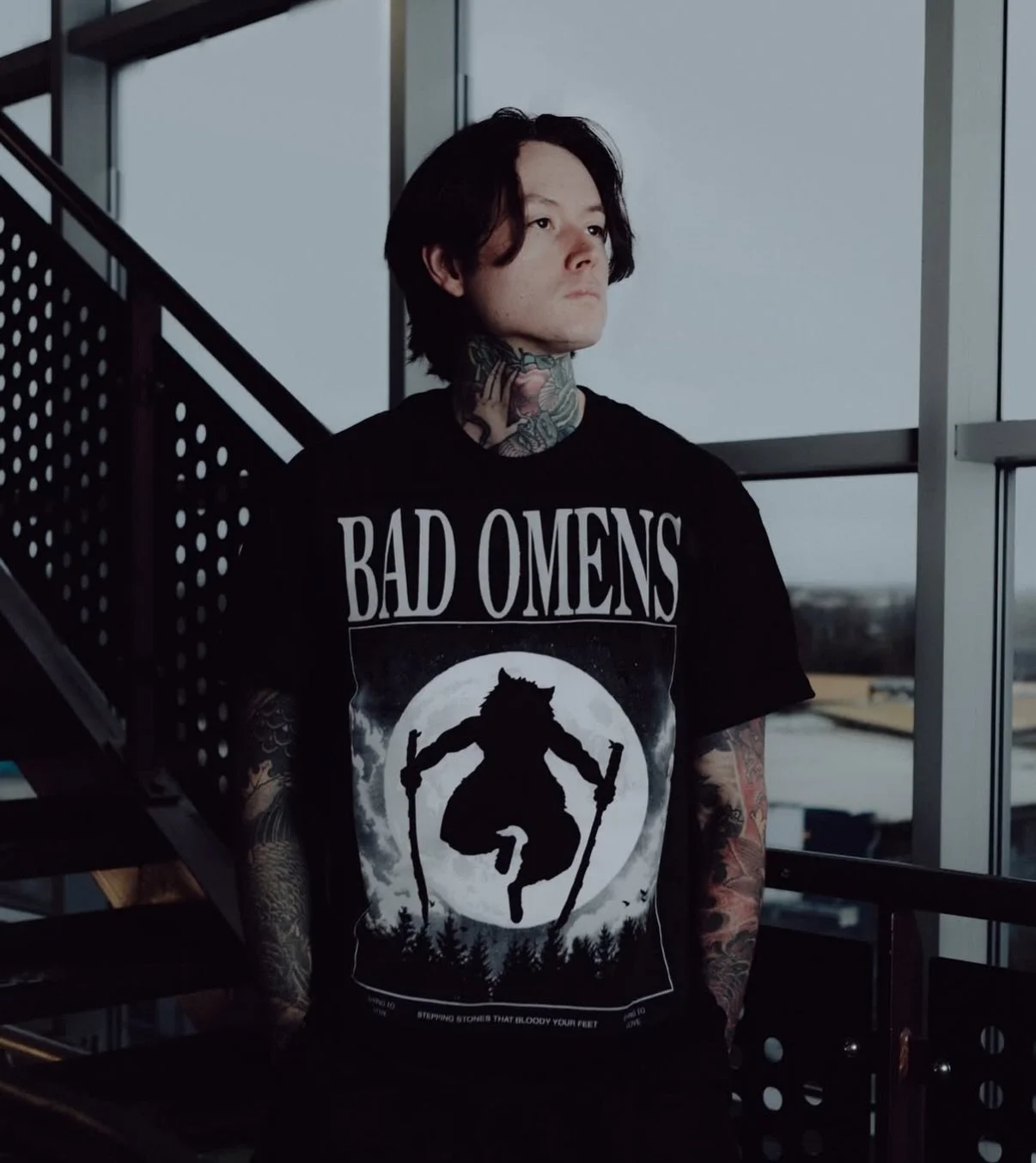Getting ready for @badomensofficial tour to kick off. Throwback screen print work done for prior online drops

✶ 

✶ 

✶ 

#badomens #merch #bandmerch #screenprint