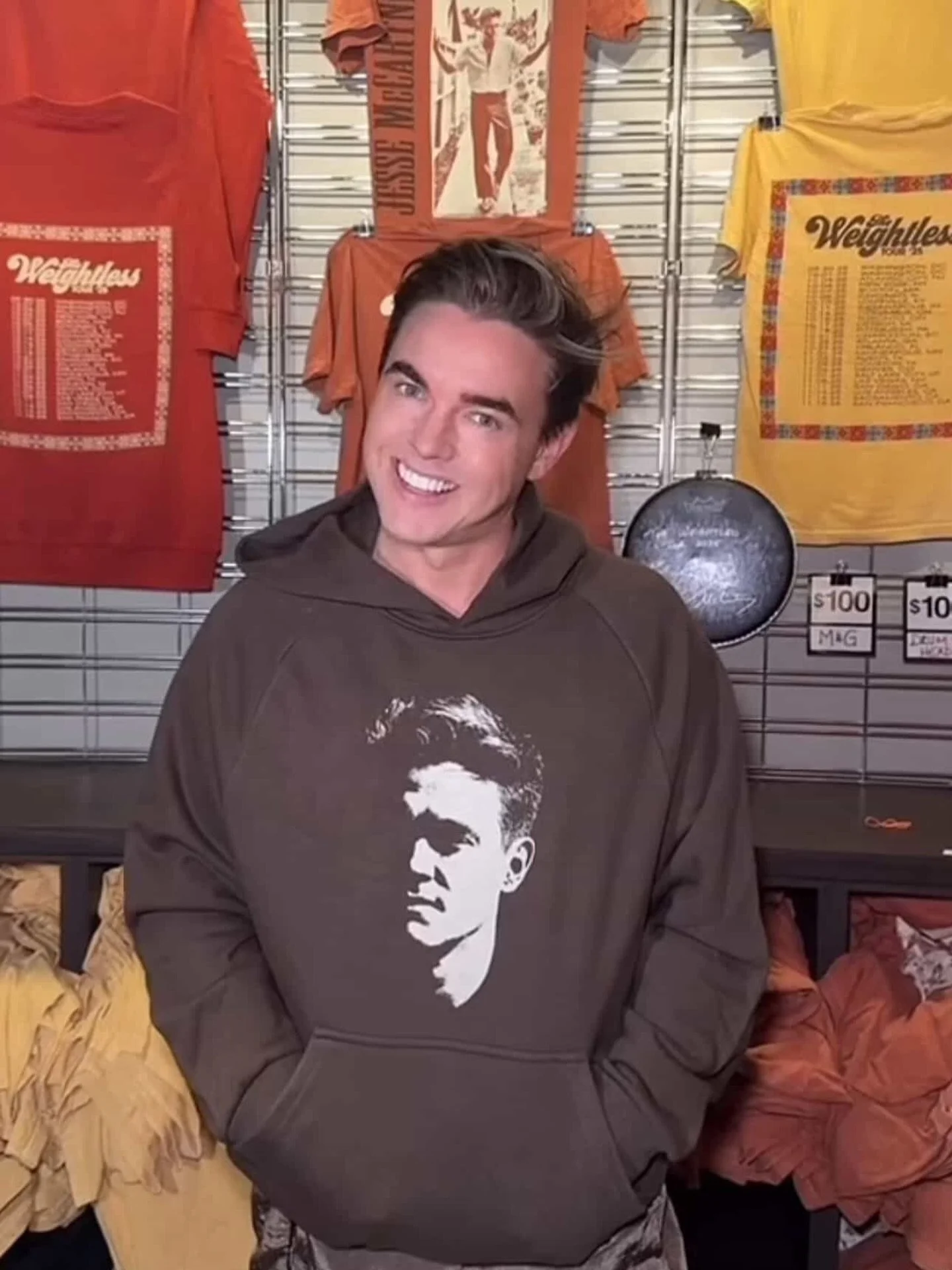 Work done for @jessemccartney fall tour 🫡 

✶ 

✶ 

✶ 

#jessemccartney #merch #bandmerch #screenprint