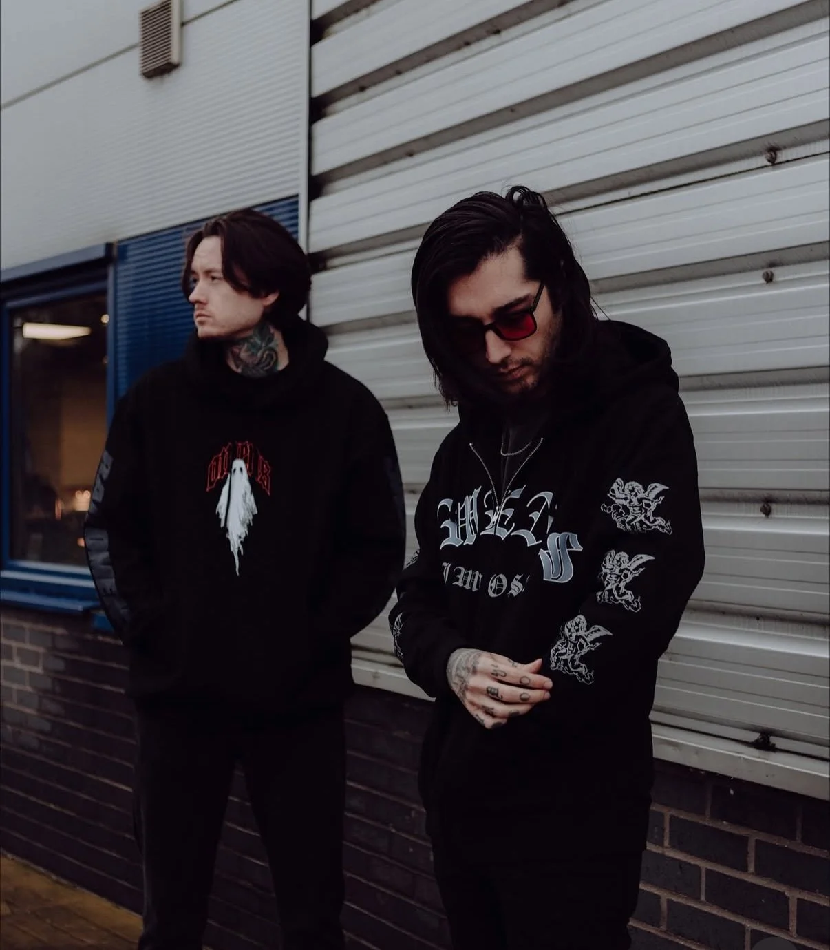 Throwback ecomm drop for @badomensofficial. Ready for the next 🫡 

✶ 

✶ 

✶ 

#badomens #merch #bandmerch #screenprint