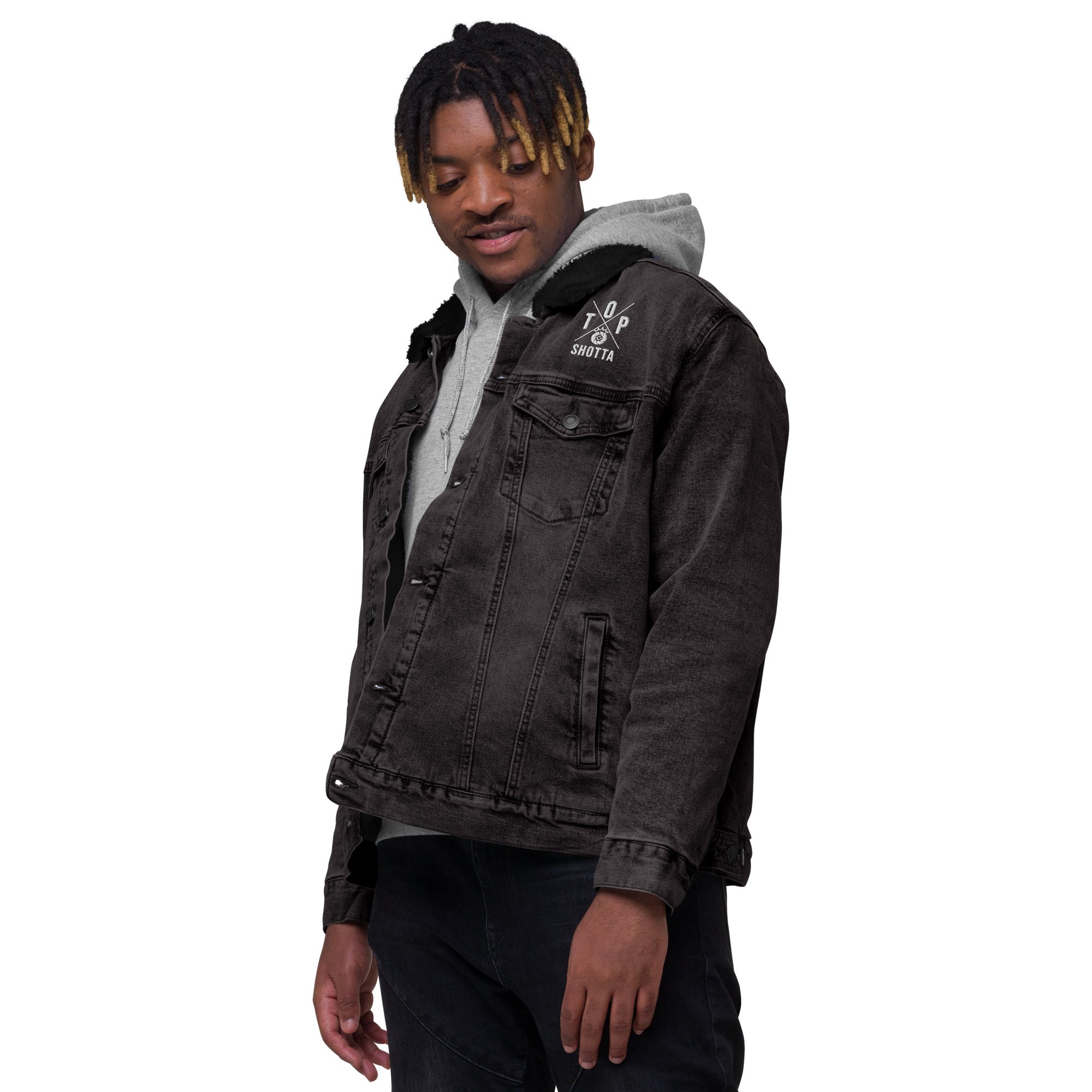 unisex-sherpa-denim-jacket-black-denim-left-front-2-64d704034b9c0.jpg