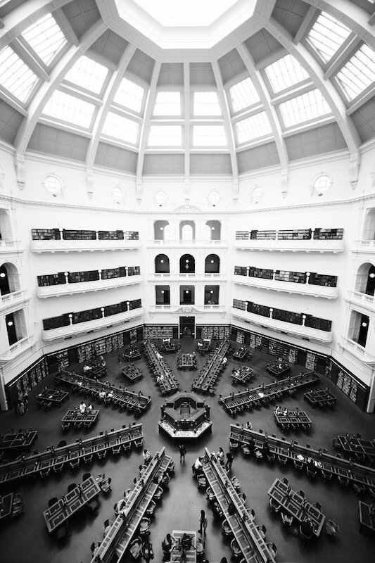 La Trobe Reading Room, State Library Victoria, Melbourne