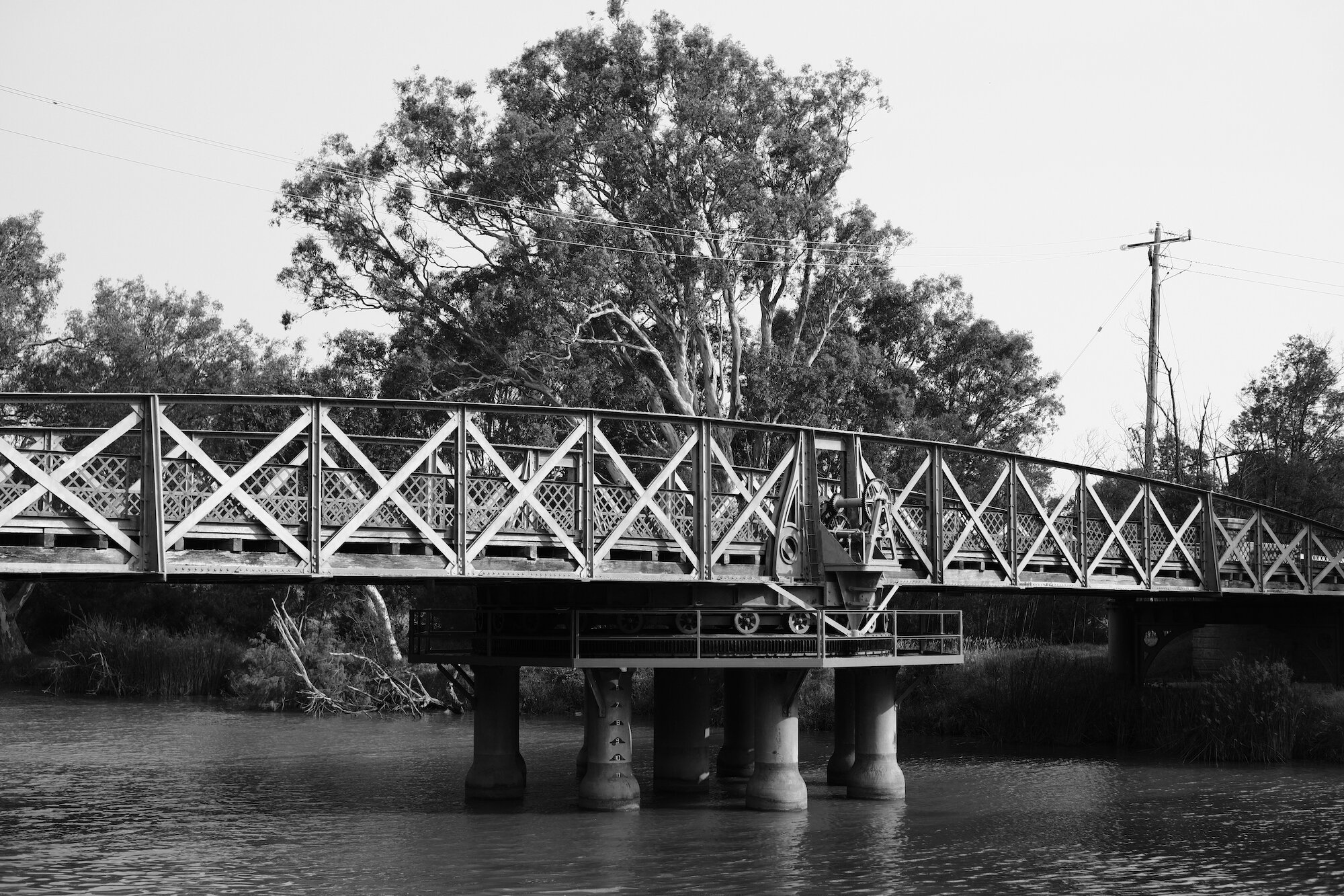 La Trobe Swing Bridge, near Sale, Victoria