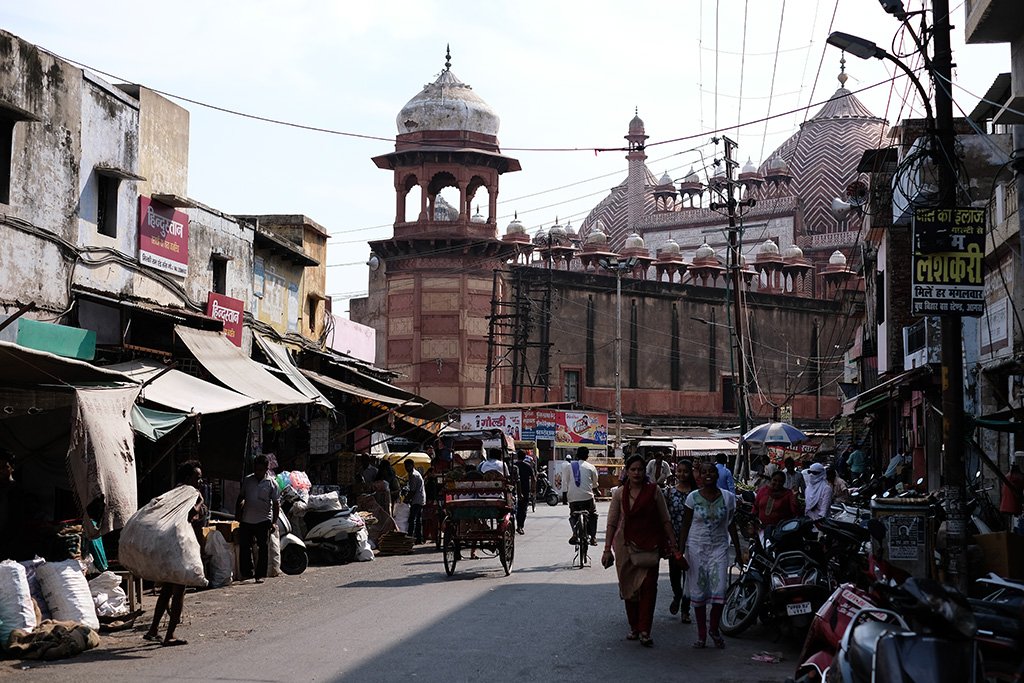 Jama Masjid from Subhash Bazaar