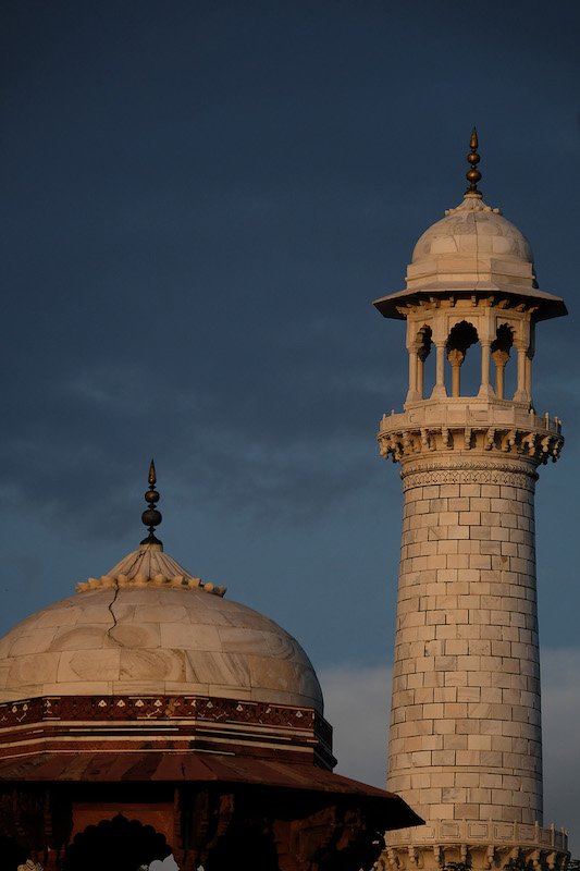 Dome and Minaret, Taj Mahal