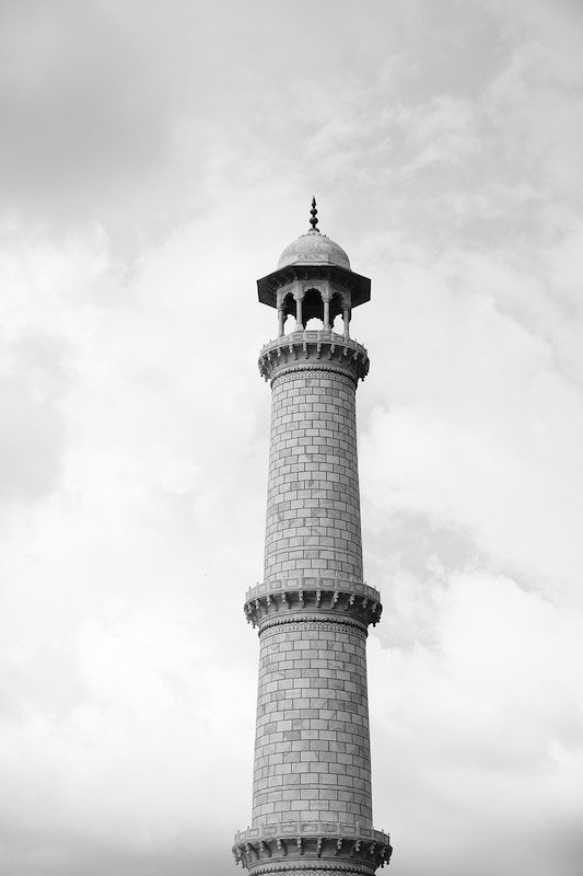 One of the 4 minarets