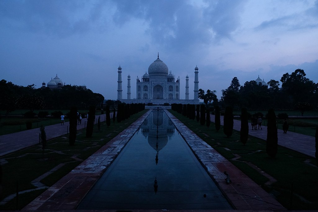 Blue Taj Mahal
