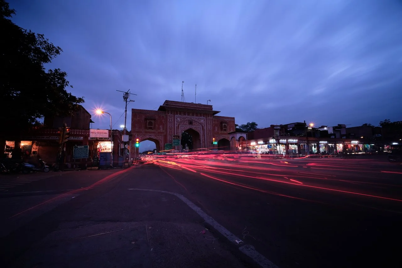 New Gate at rush hour