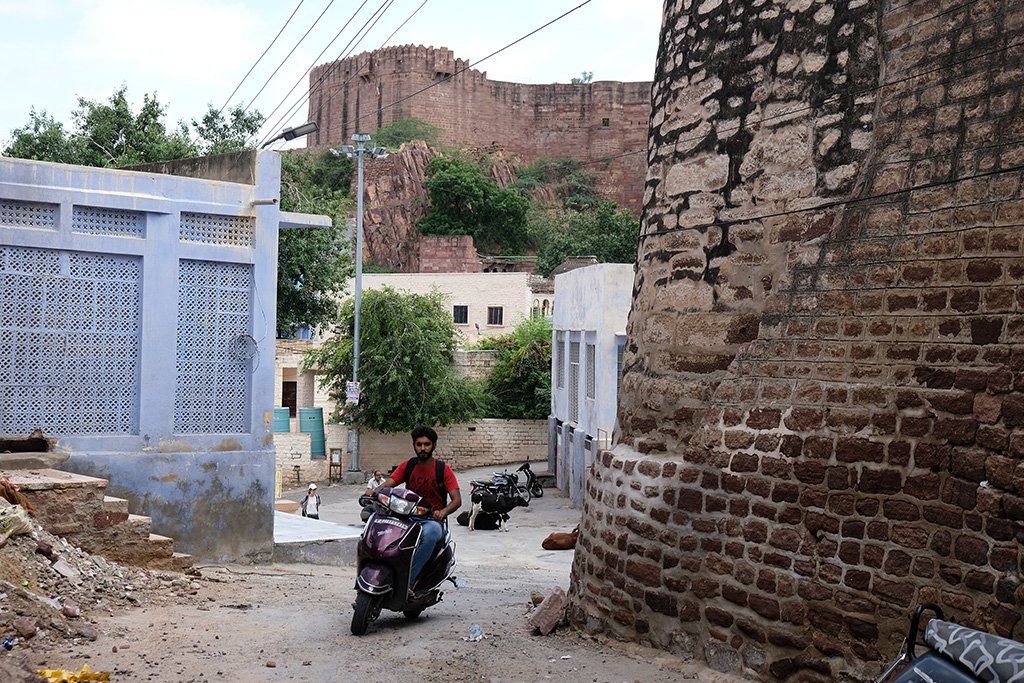 The Fort walls, Jodhpur