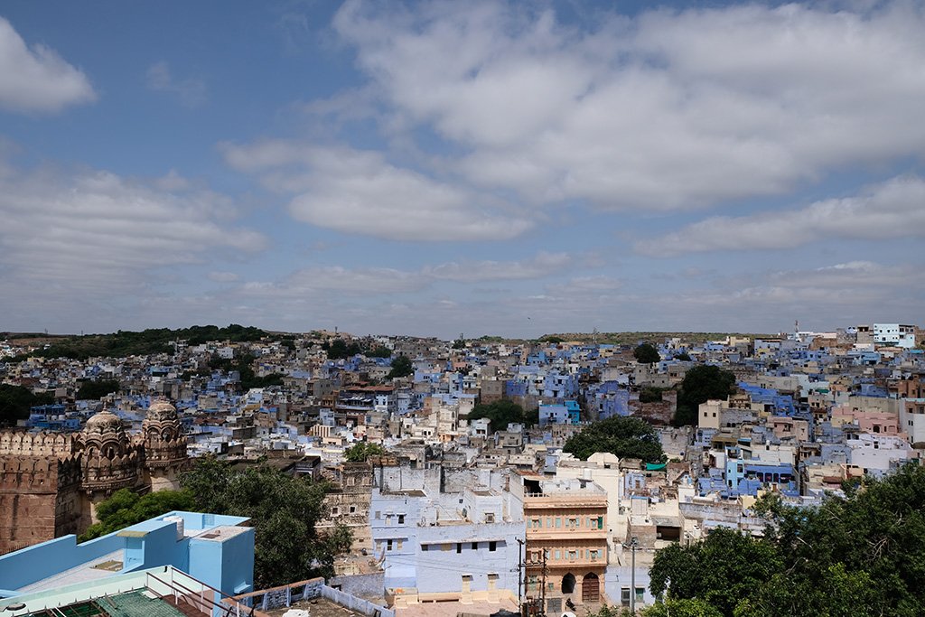 Looking over the Old Blue City, Jodhpur