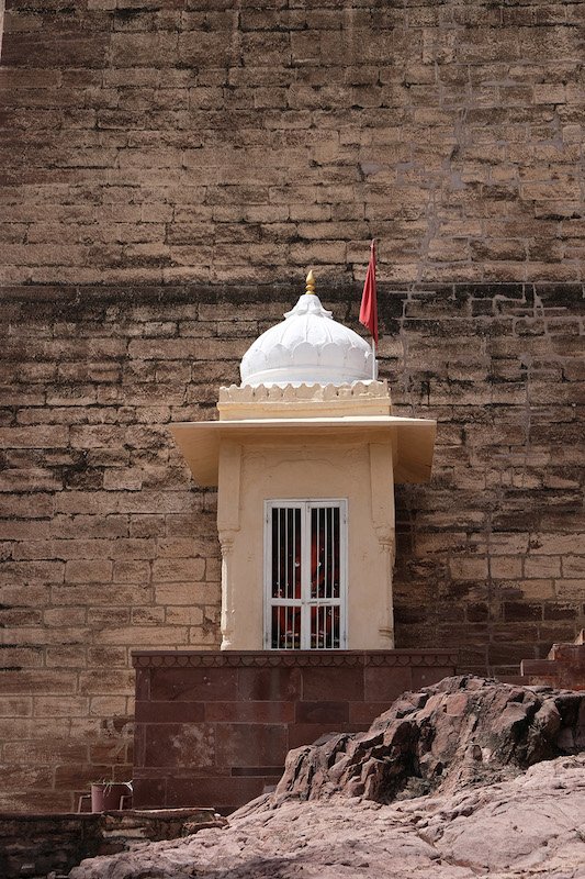 Litte Shrine, Merangarh Fort, Jodhpur
