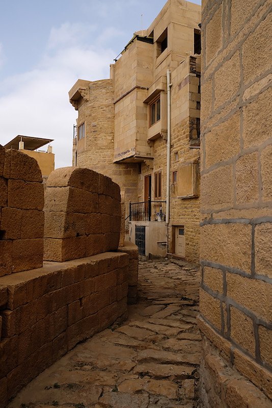 Fort walls, Jaisalmer