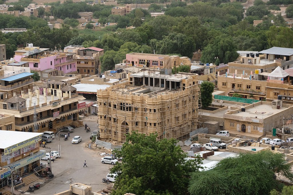 New Hotel being built, Jaisalmer