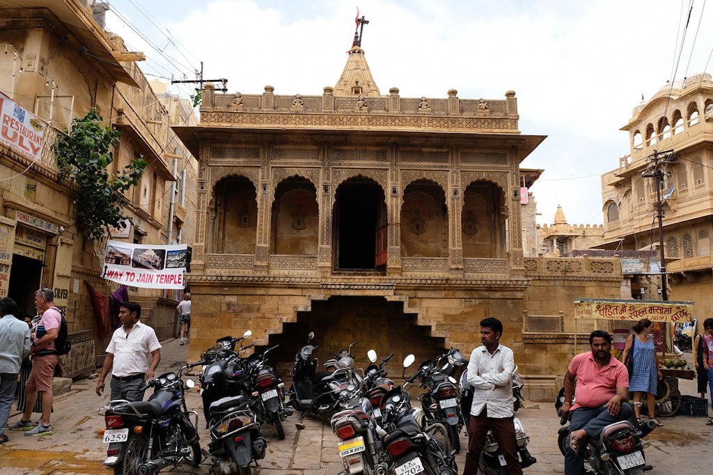 Temple in the main square of the Fort, Jaisalmer