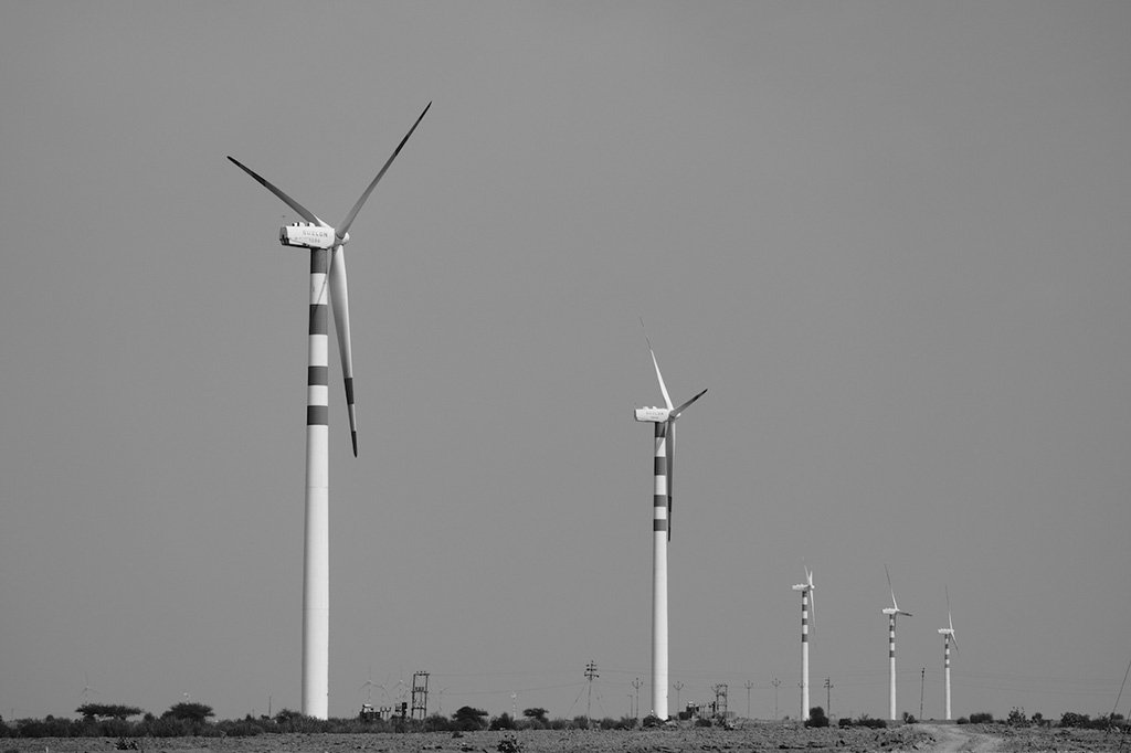 Wind Turbine family, Thar Desert