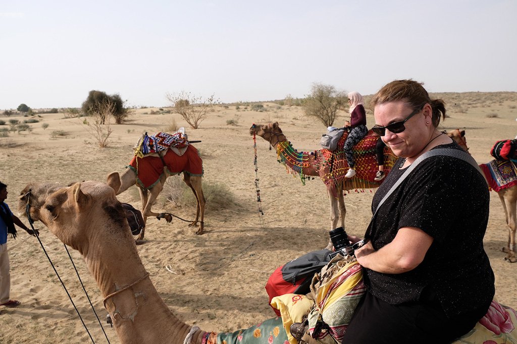 Liz the Camel jockey, Thar Desert
