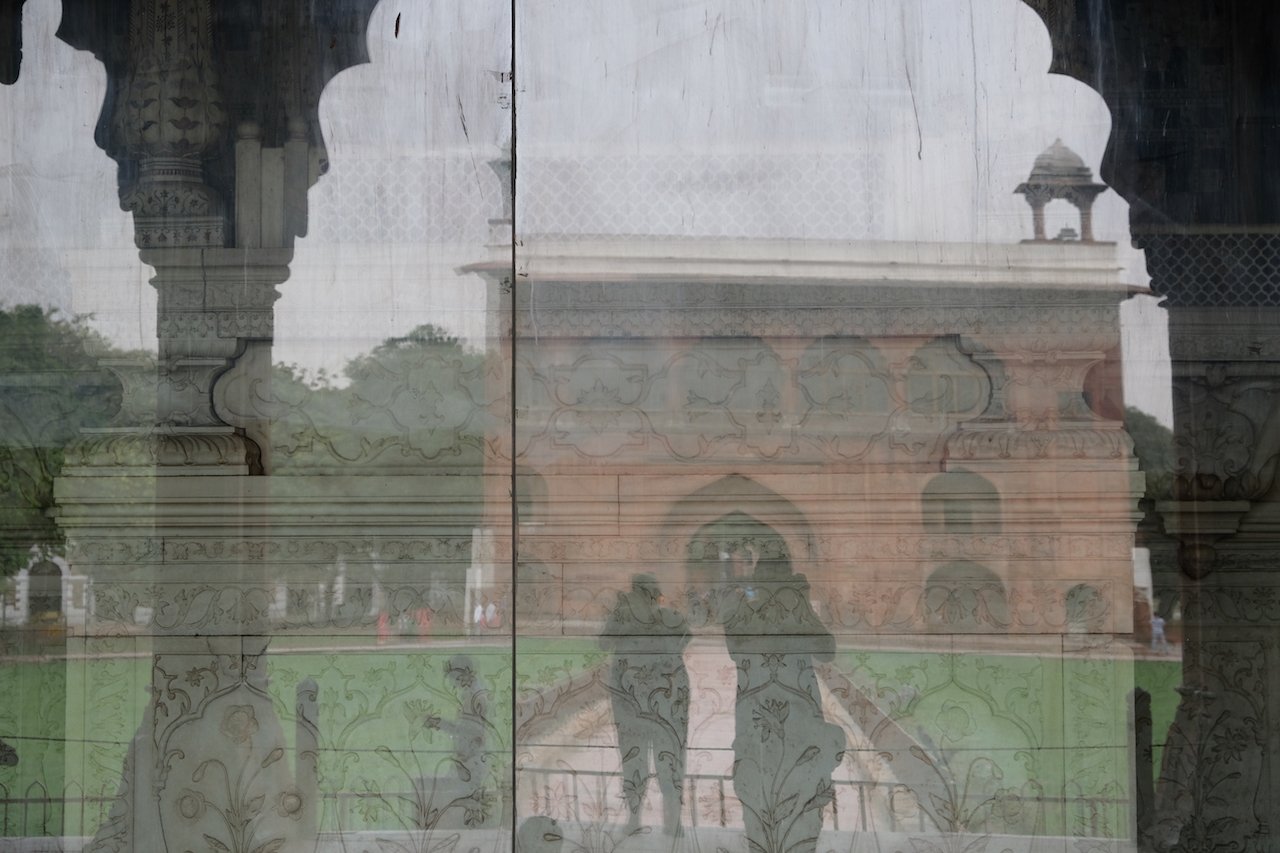 A couple of photographers, Red Fort