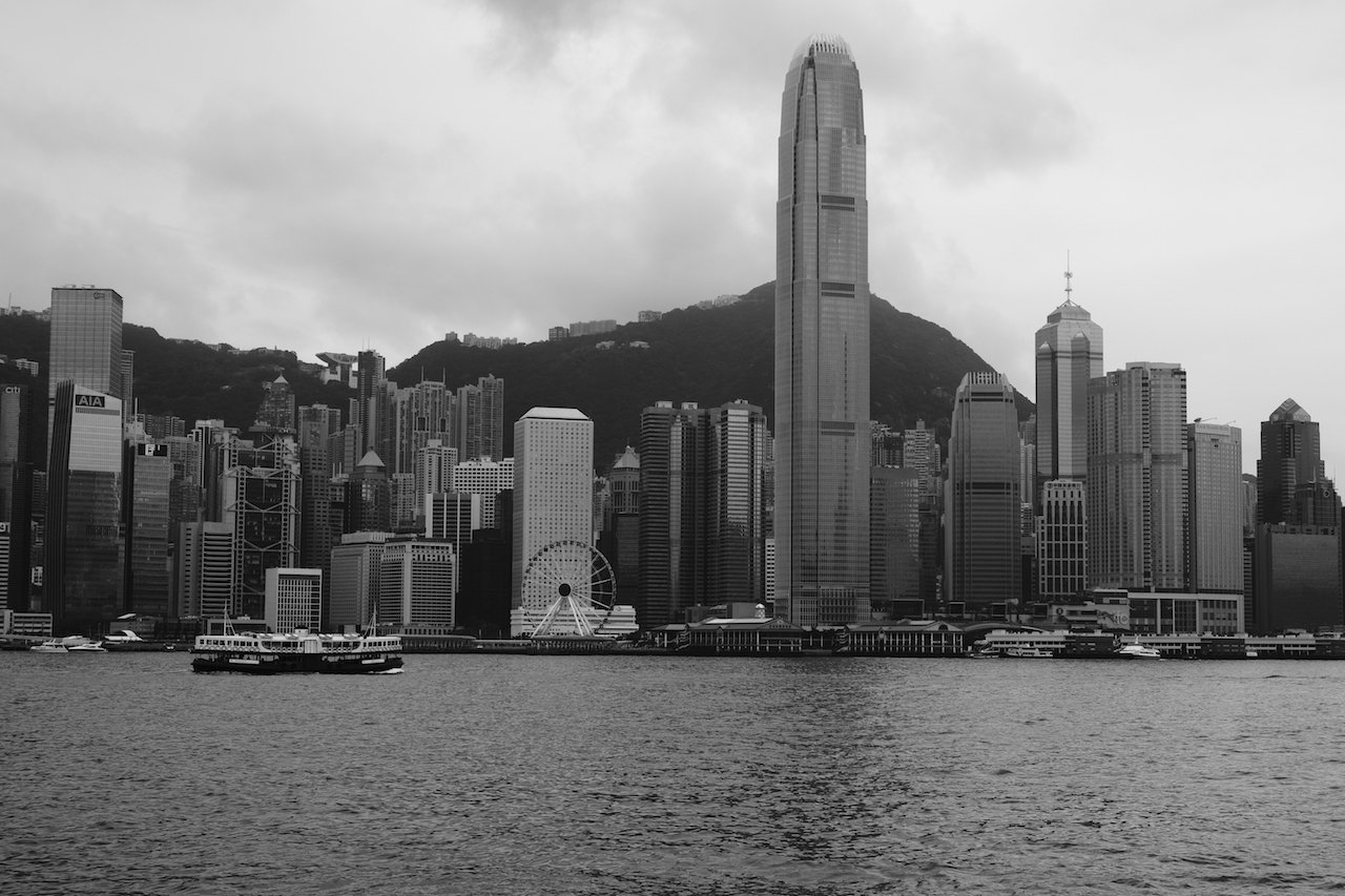 That classic Hong Kong skyline