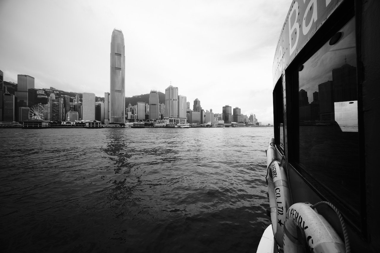 Crossing Victoria Harbour by Star Ferry