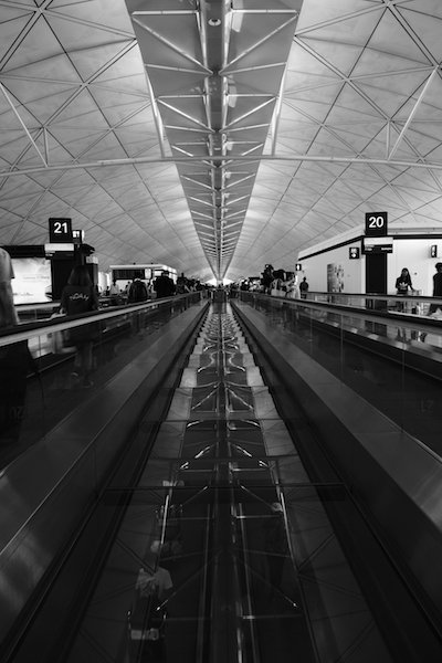Hong Kong Airport terminal