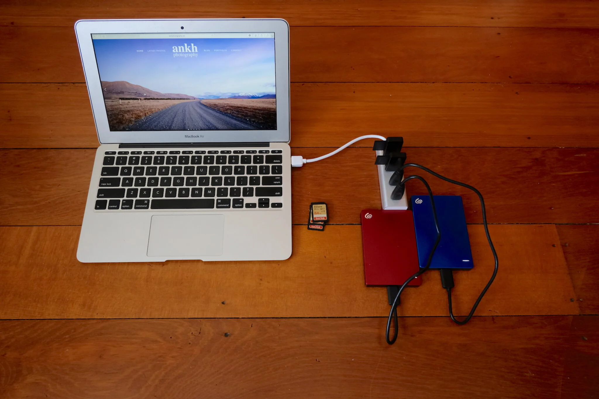 Photographers Travel Setup