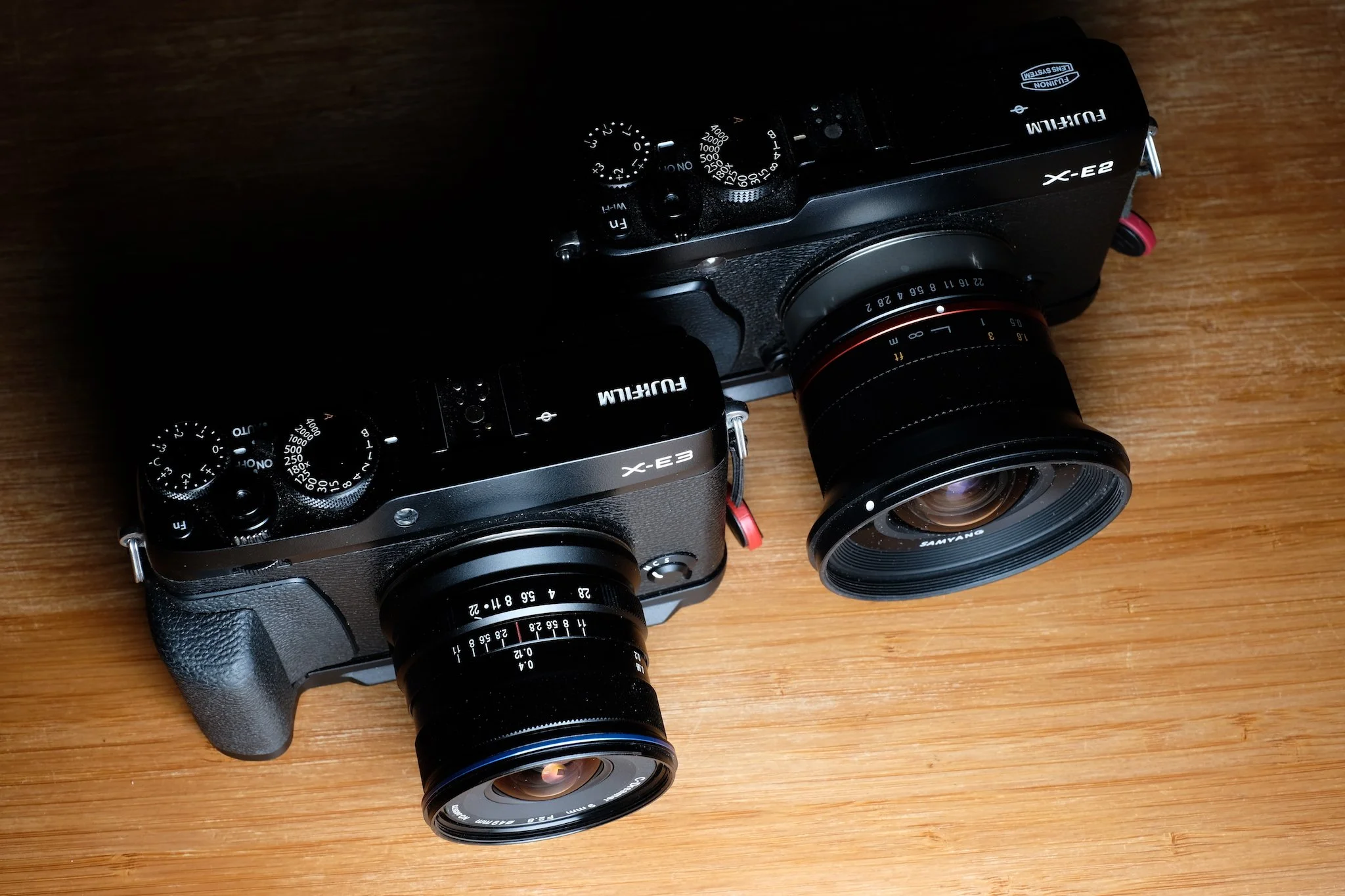 Laos 9mm on X-E3 vs Samyang 12mm on X-E2