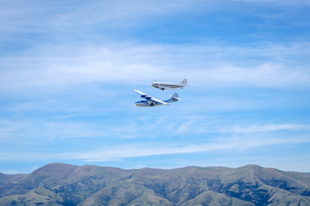 DC-3 and Catalina Flying Boat