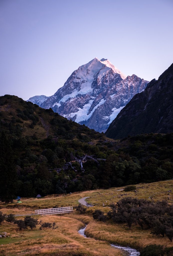 Mt Cook at first light
