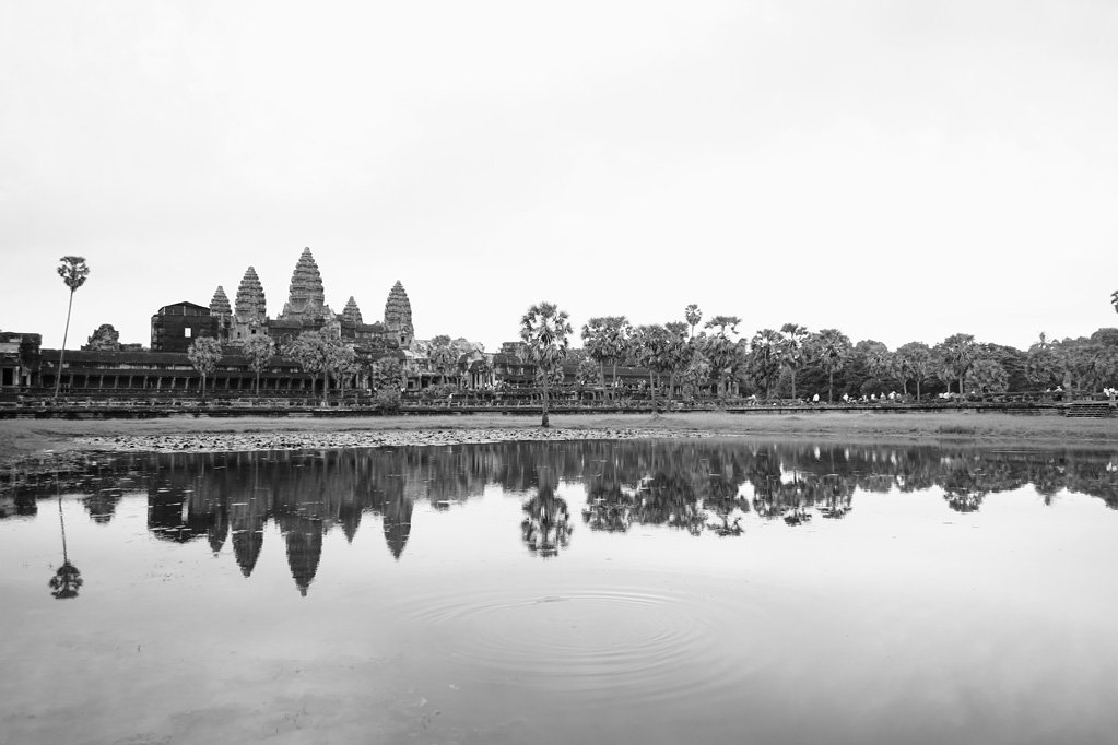 Day 1: Angkor Wat - North Reflecting Pool