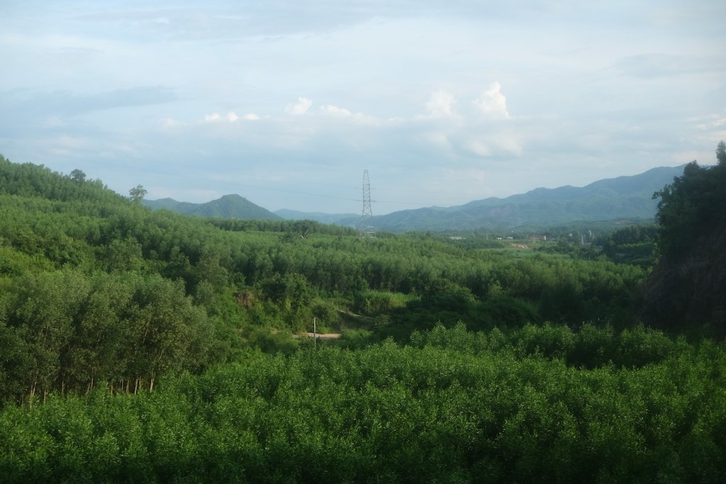 Green hills of Vietnam