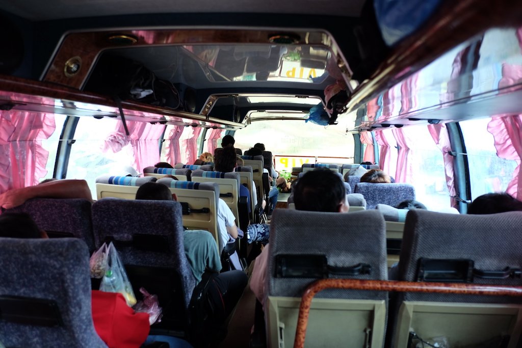 VIP bus to Vang Vieng