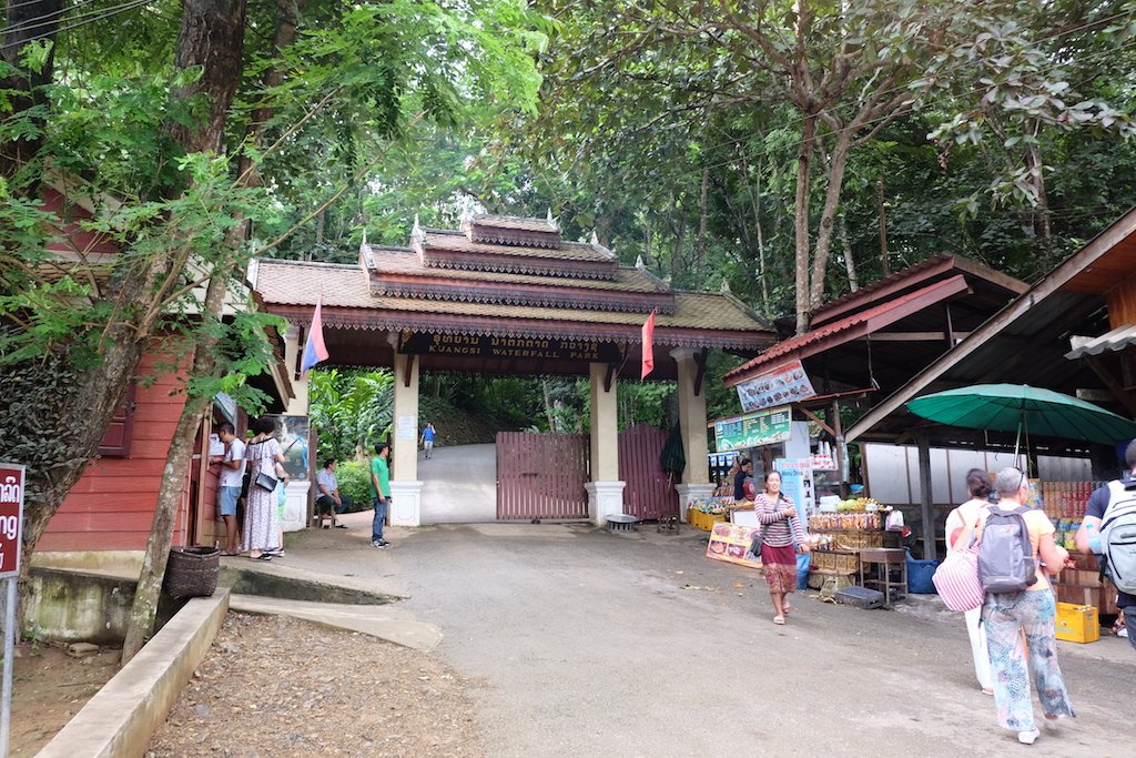 Kuang Si Park entrance