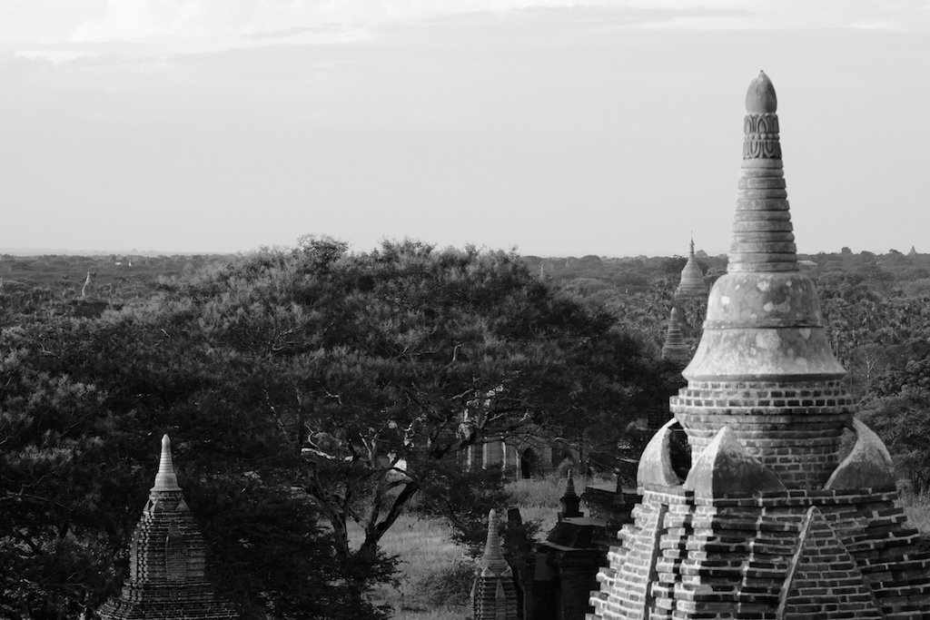 Pagoda from Shwesandaw